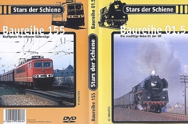 DVD Video · Stars der Schiene - BR 01.5 + BR 155 (2 Filme) · NEU/OVP