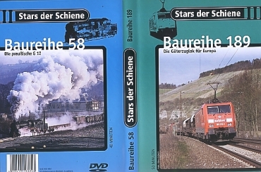 DVD Video · Stars der Schiene - BR 189 + BR 58 (2 Filme) · NEU/OVP