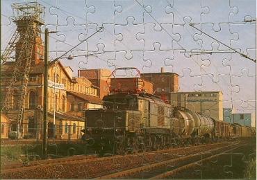 Eisenbahn Kinder-Puzzle · Elektro-Lokomotive 193 016 (E 93) DB · NEU/OVP