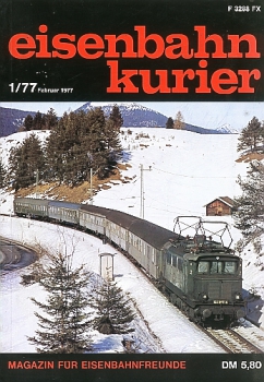 Eisenbahn-Kurier · 1/1977