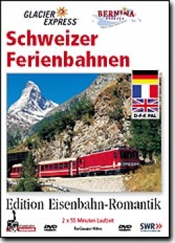ER · DVD Video · Schweizer Ferienbahnen (2 Filme) · NEU/OVP