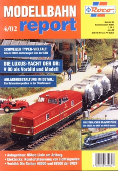 Roco Modellbahn report · 4/2002