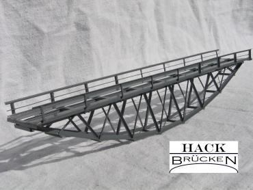 Hack N · Fischbauchbrücke · 1-gleisig · 24 cm  · NEU/OVP