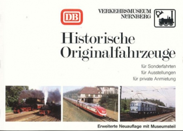 DB Museum · Historische Originalfahrzeuge des Verkehrsmuseum Nürnberg