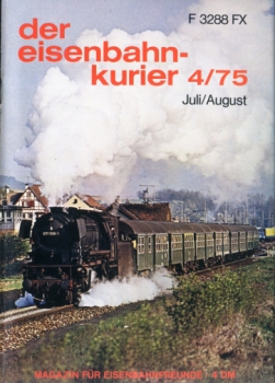 Eisenbahn-Kurier · 55 - Juli/Aug. 1975