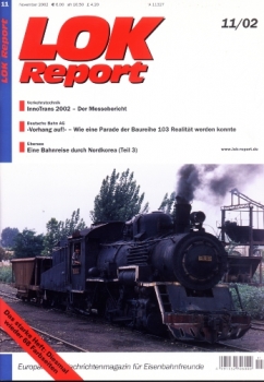 Zeitschrift · Lok Report · 11/2002