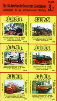 REIJU Dia-Serie · Lokomotiven für das Verkehrsmuseum · NEU/OVP