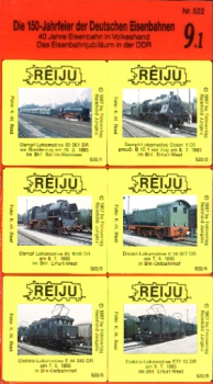 REIJU Dia-Serie · 40 Jahre Eisenbahn in Volkeshand · NEU/OVP