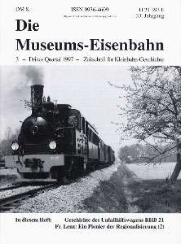 Zeitschrift · Museums-Eisenbahn  · 3/1997