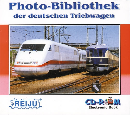 400 Triebwagen-Fotos der DB + DR auf CD · NEU/OVP
