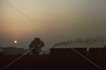 Dampflok-Dia · 012 075 (Umbau) - DB - Salzbergen/Emsland