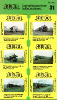 REIJU Dia-Serie · Deutsche Dampflokomotiven 31 · NEU/OVP