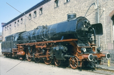 Dampflok-Dia ·  01 1066 - DB - Offenburg/Baden