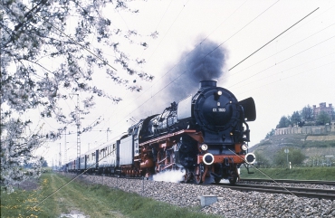 Dampflok-Dia ·  01 1100 - DB - Ortenburg/Baden