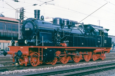 Dampflok-Dia · 78 510 (preuß. T18) - DB - Hbf. Trier/Mosel