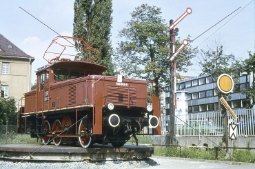 Elektro-Lok-Dia · 163 003 (E 63) - DB - Nürnberg-Ost