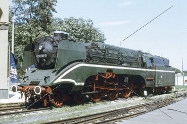 Dampflok-Dia ·  02 0201 (18 201) - DR - Nürnberg-Ost