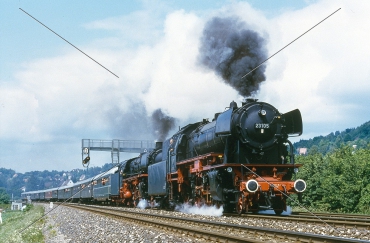 Dampflok-Dia · 23 105 + 01 1100 - DB - Hersbruck r.d.P.