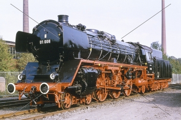 Dampflok-Dia ·  01 008 - DB - Bochum-Dahlhausen