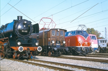 Lokomotiv-Parade im AW München-Freimann - DB