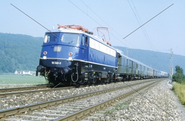 Elektro-Lok-Dia · 110 348 - DB - Breitenfurt
