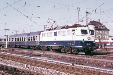 Elektro-Lok-Dia · 139 313 (E 40.10) - DB - Hbf. Offenburg/Baden