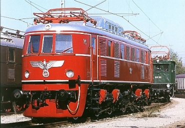 FB XXL · Elektro-Lok  E19 12 (119) - DRB - AW München-Freimann - 1977