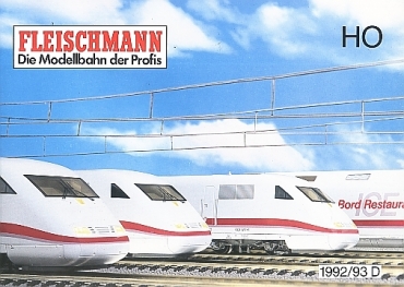 Fleischmann Gesamt-Katalog 1992/93 H0