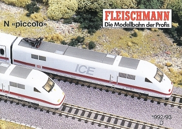 Fleischmann Gesamt-Katalog 1992/93 N »piccolo«