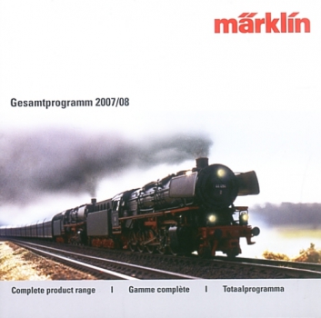 Märklin Gesamtprogramm 2007 / 2008 CD