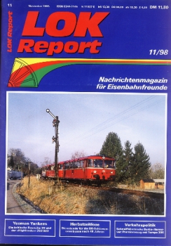 Zeitschrift · Lok Report · 11/1998