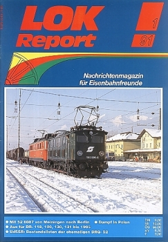 Zeitschrift · Lok Report · 1/1991
