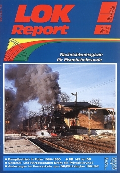 Zeitschrift · Lok Report · 3/4 1991