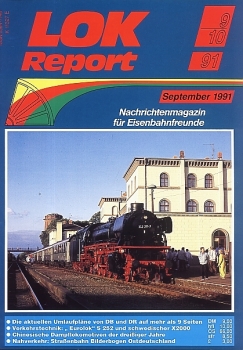 Zeitschrift · Lok Report · 9/10 1991
