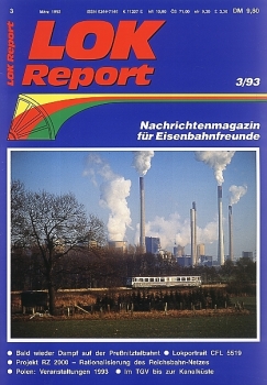 Zeitschrift · Lok Report · 3/1993