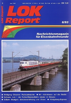 Zeitschrift · Lok Report · 6/1993