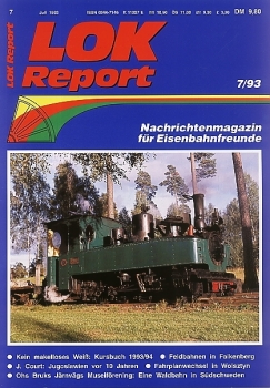 Zeitschrift · Lok Report · 7/1993