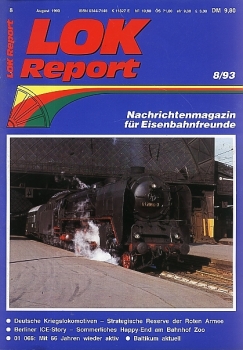 Zeitschrift · Lok Report · 8/1993
