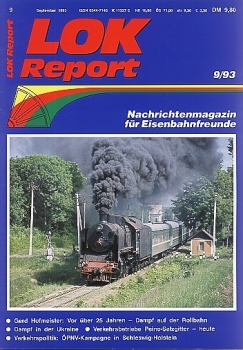 Zeitschrift · Lok Report · 9/1993