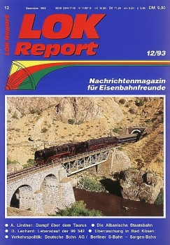 Zeitschrift · Lok Report · 12/1993
