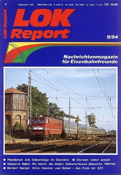 Zeitschrift · Lok Report · 9/1994