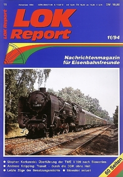 Zeitschrift · Lok Report · 11/1994