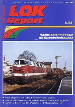 Zeitschrift · Lok Report · 11/1995