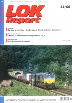 Zeitschrift · Lok Report · 11/2005
