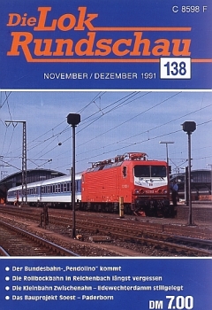 Lok Rundschau 138 · Nov. / Dez. 1991