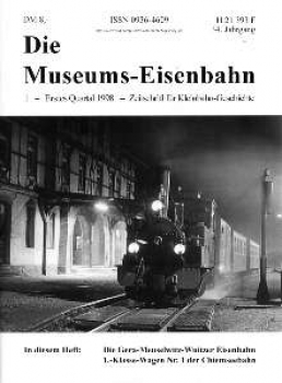 Zeitschrift · Museums-Eisenbahn  · 1/1998
