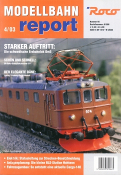 Roco Modellbahn report · 4/2003