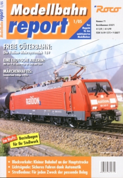 Roco Modellbahn report · 1/2005