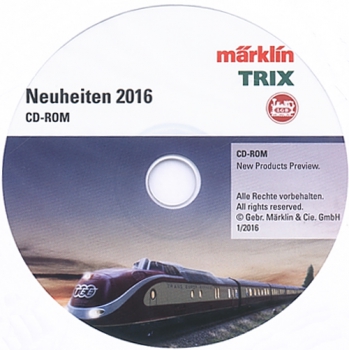 Märklin-Trix-LGB Neuheiten 2016 CD