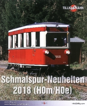 Tillig Neuheiten 2018 H0m/H0e